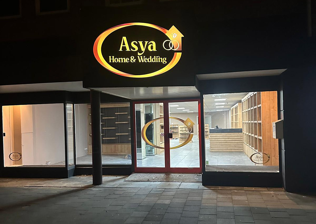 Raambelettering - Die-Sign